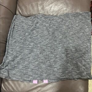 Lululemon Athletica Gray scarf, cowl neck. Can be used as a shawl for travel.